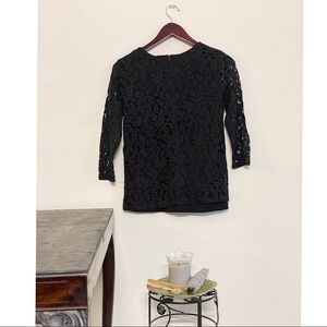 lace bacl shirt